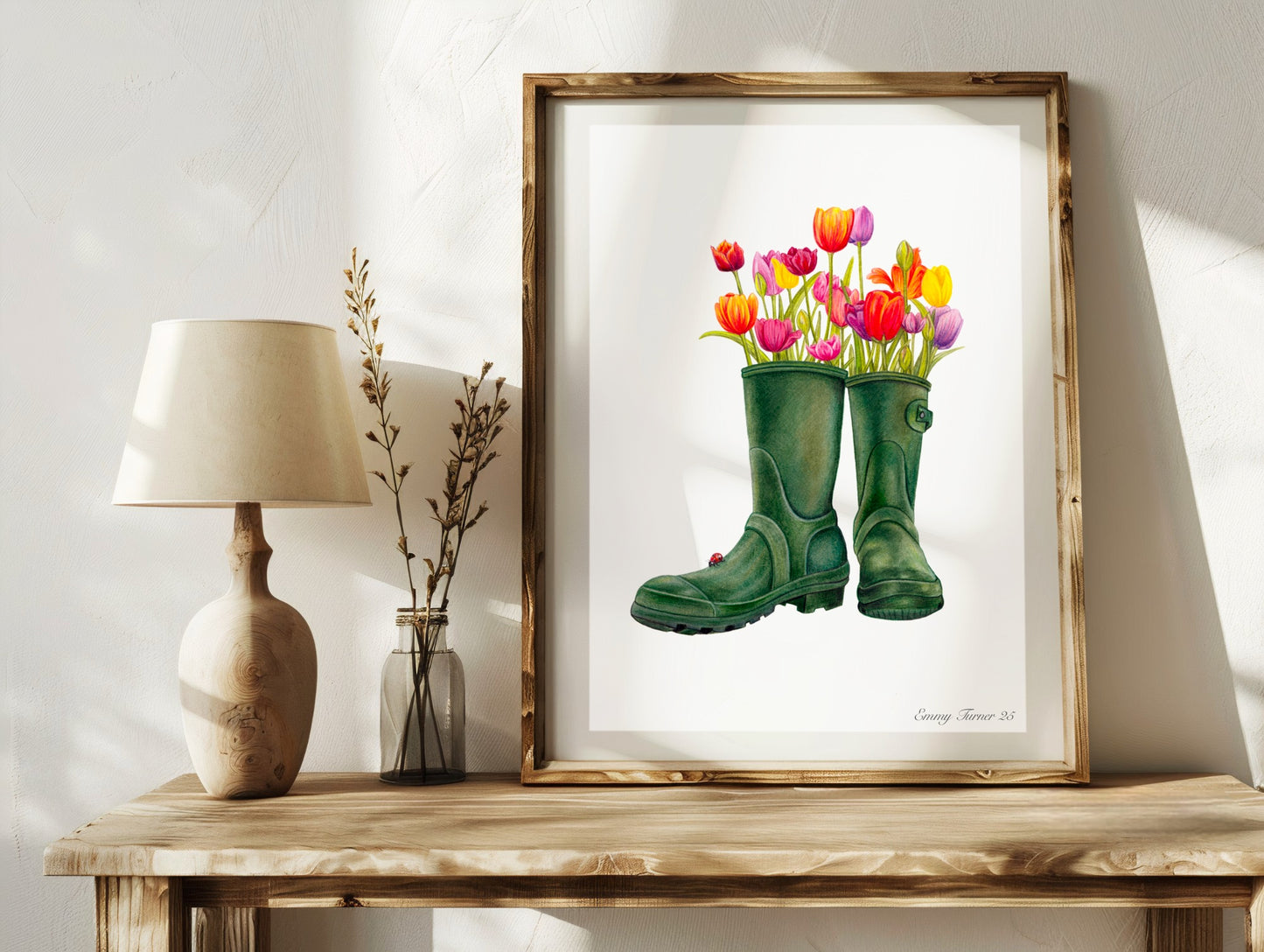 Wellies Limited Edition Print