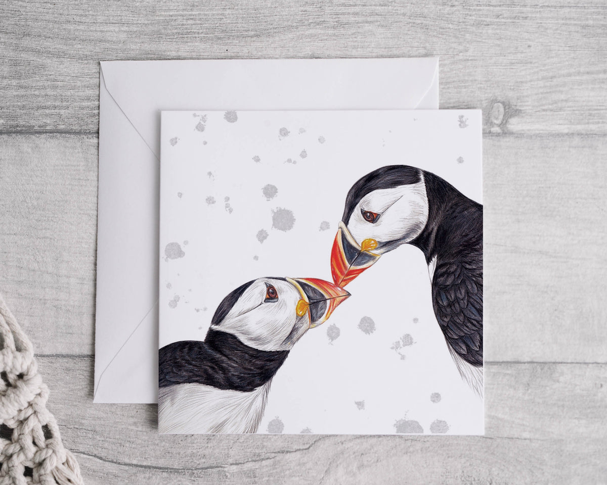 Puffin card