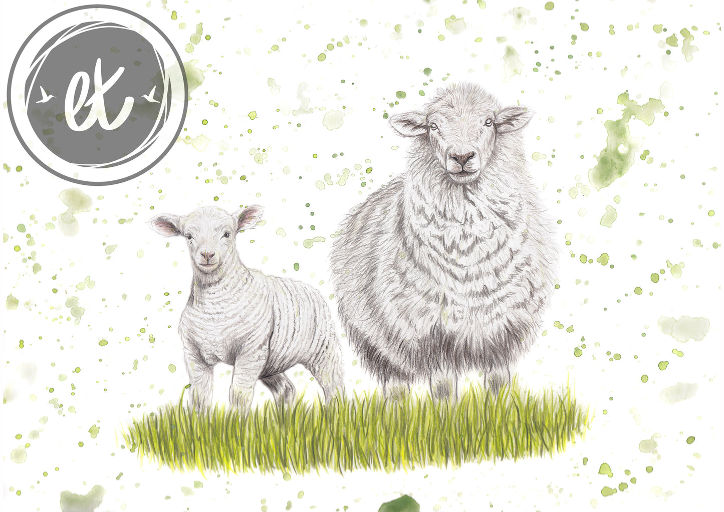 Sheep Print