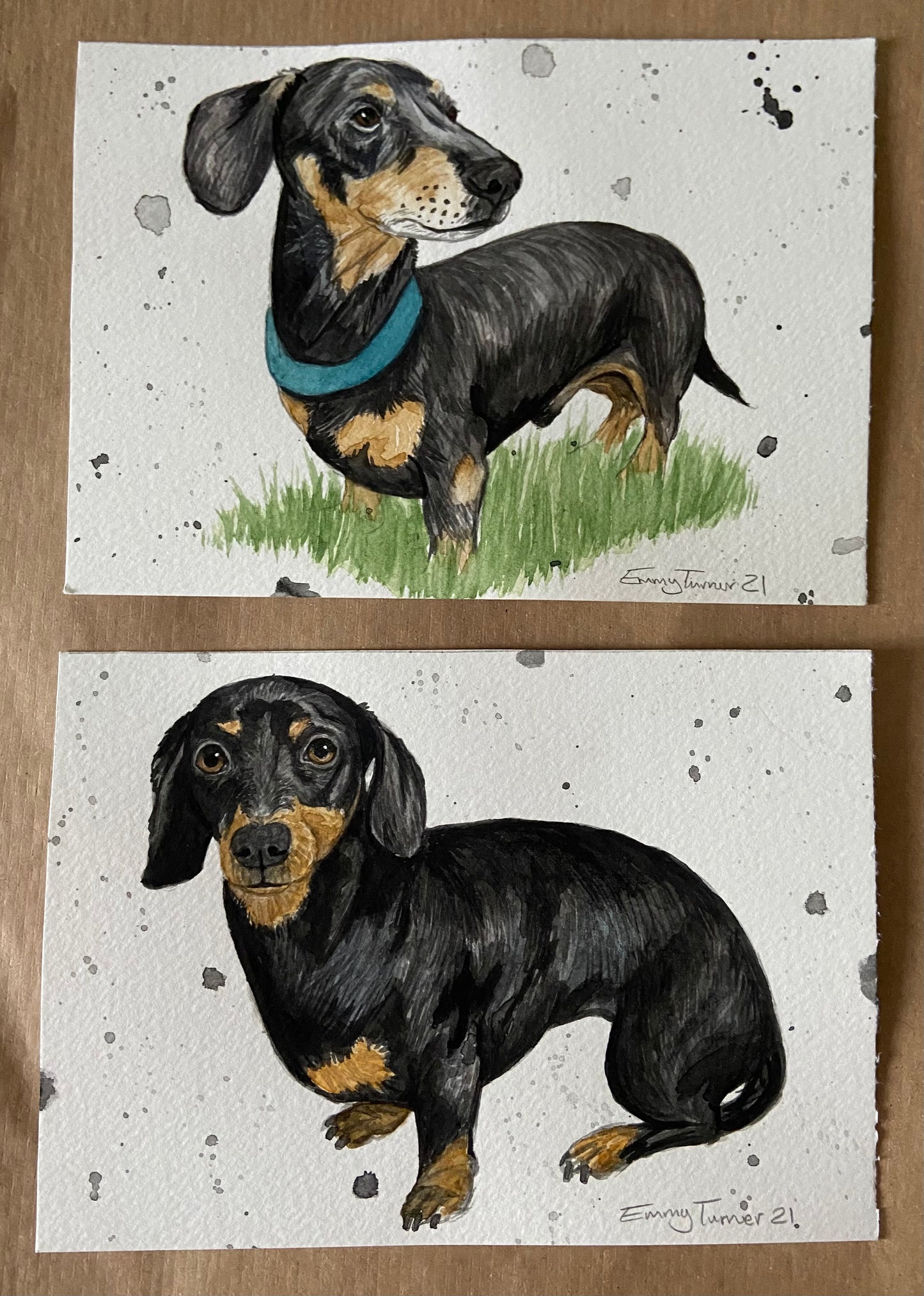 A6 Watercolour Portrait Offer