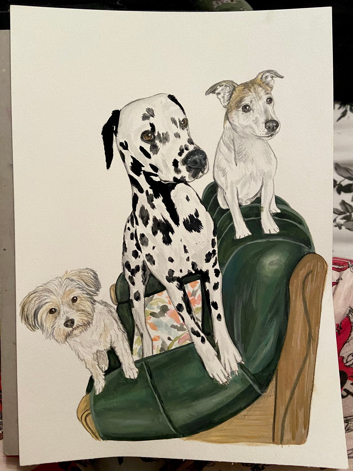 A5 Watercolour Portrait Offer