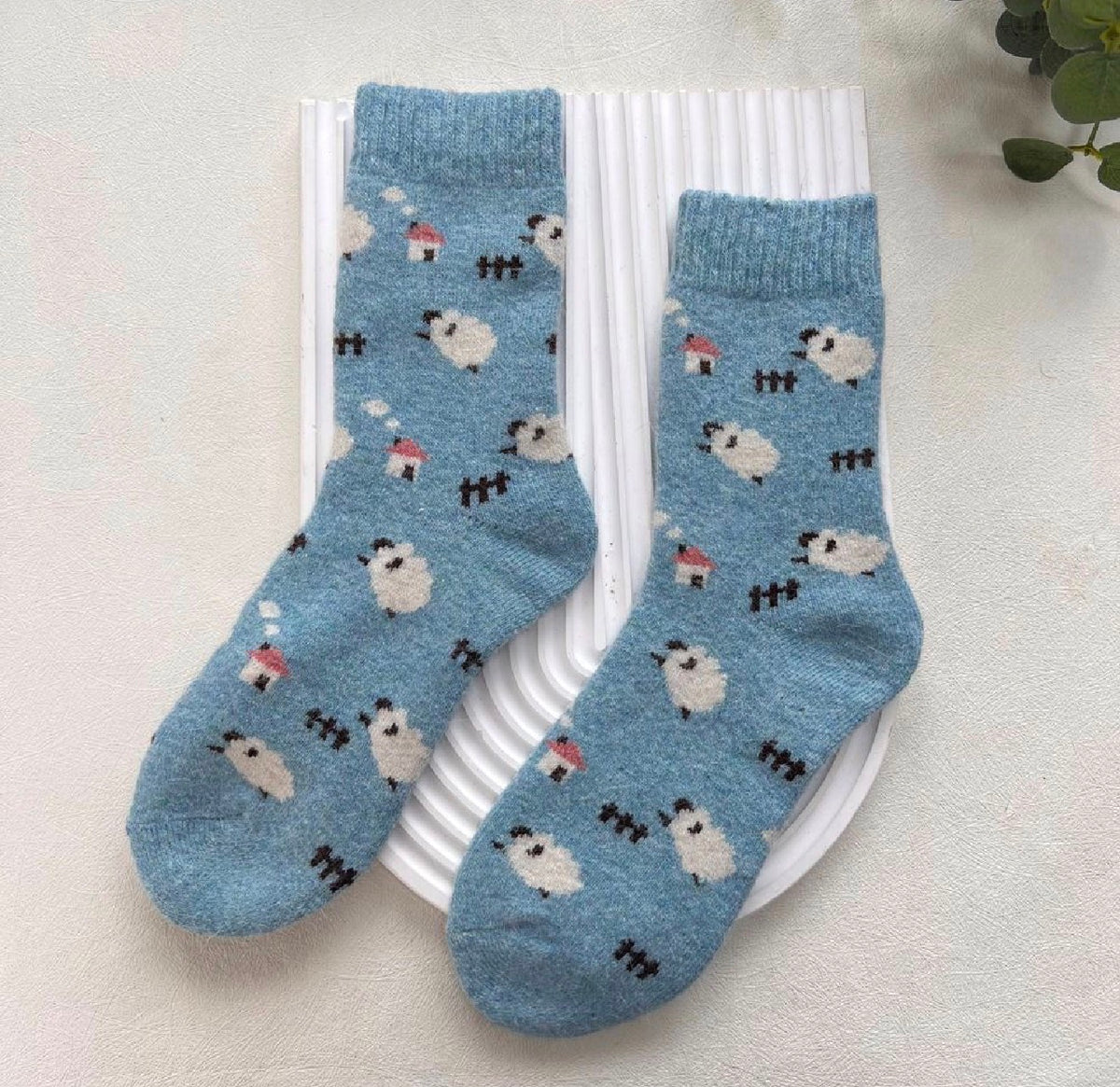 Sheep Wool Blend Socks