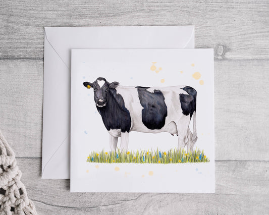 Holstein Greetings Card