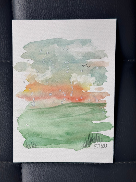 Original Small Watercolour