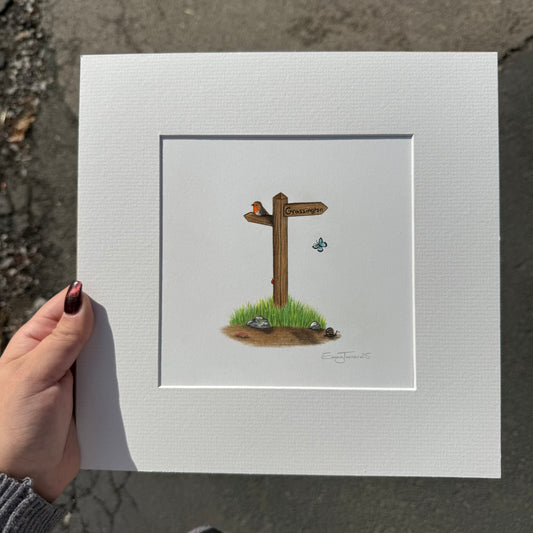 Grassington Sign Post Mini Original