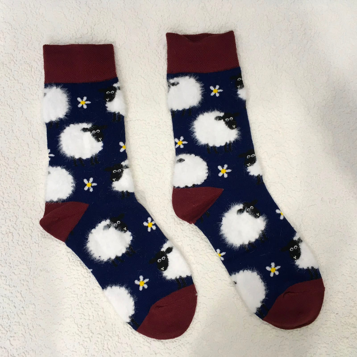 Sheep 3D Socks
