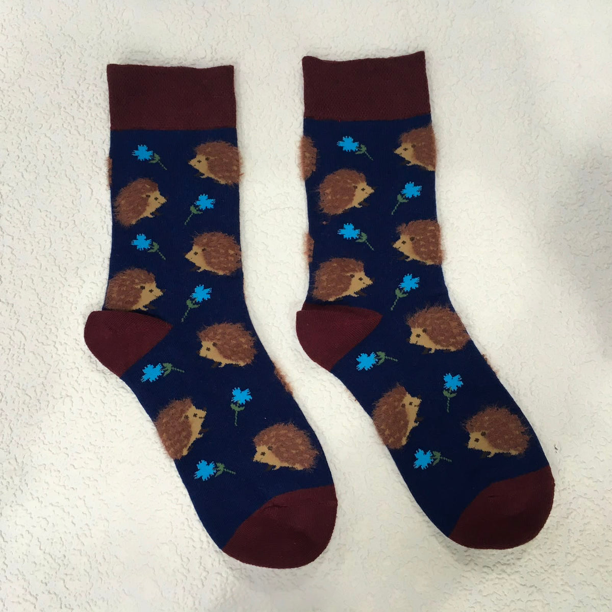 Hedgehog 3D Socks