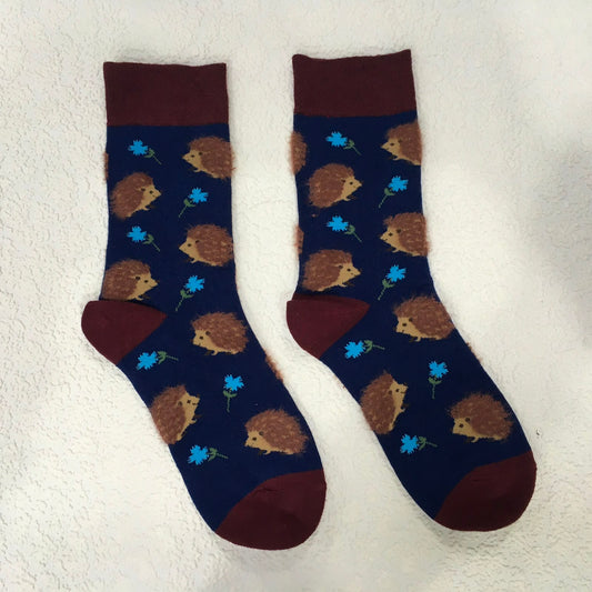 Hedgehog 3D Socks