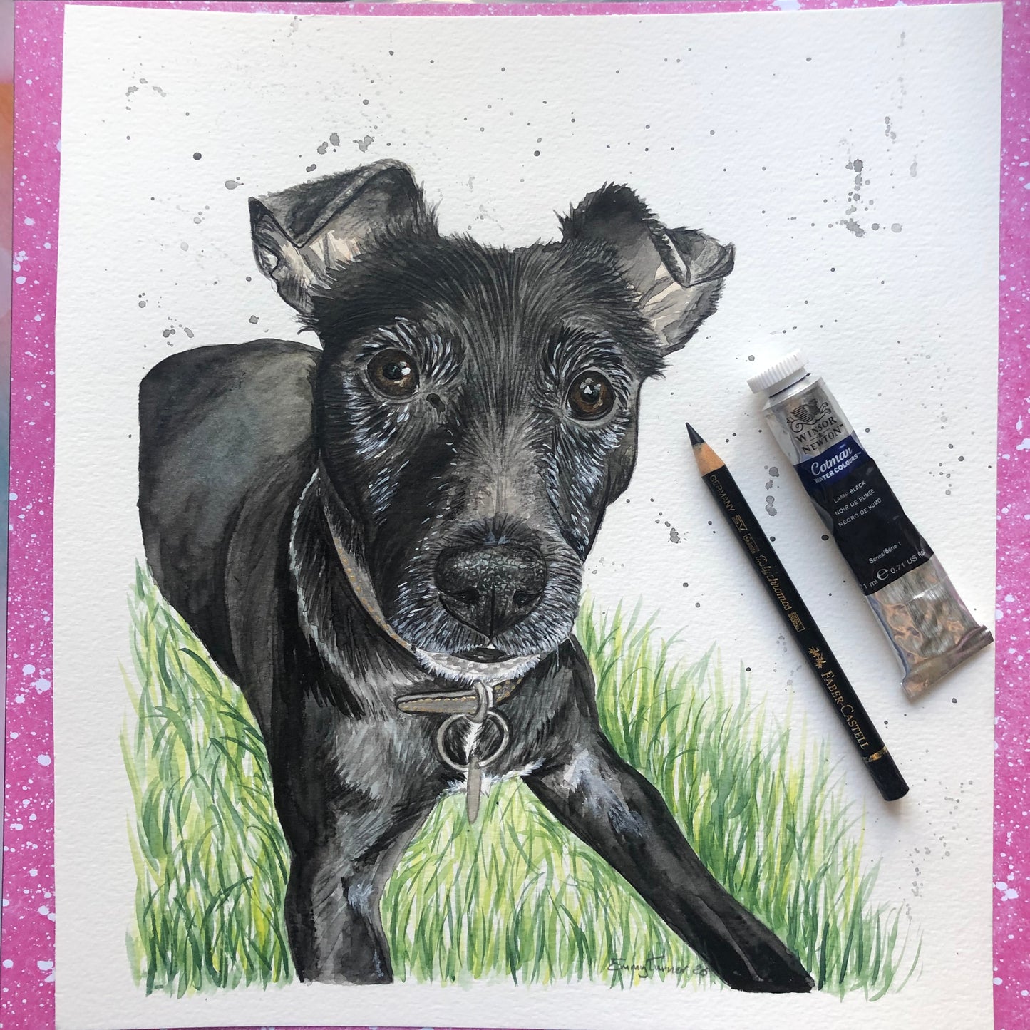 A5 Watercolour Portrait Offer