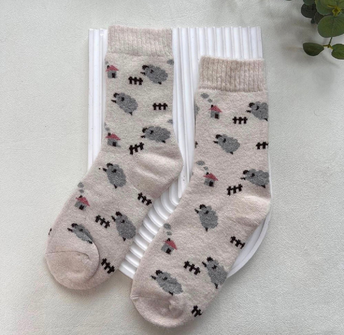 Sheep Wool Blend Socks