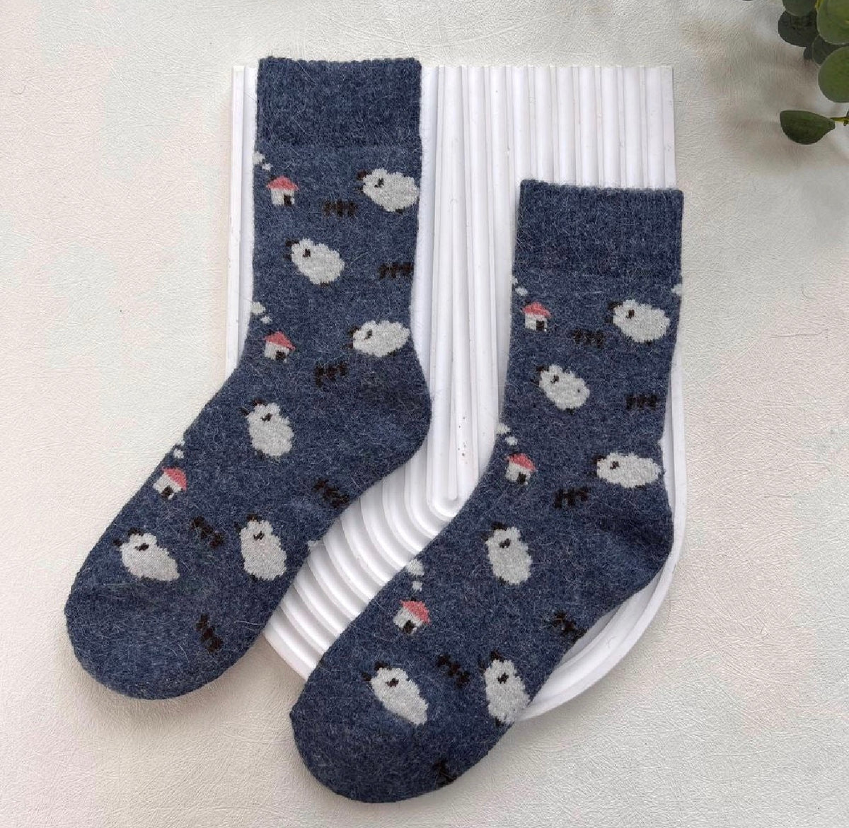 Sheep Wool Blend Socks