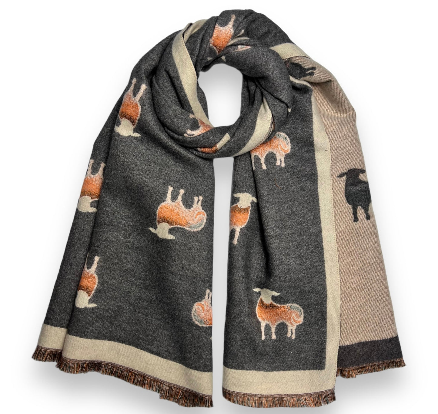 Grey Sheep Scarf