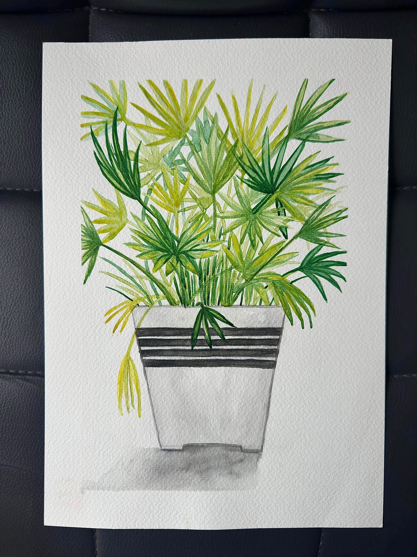 Original plant watercolour