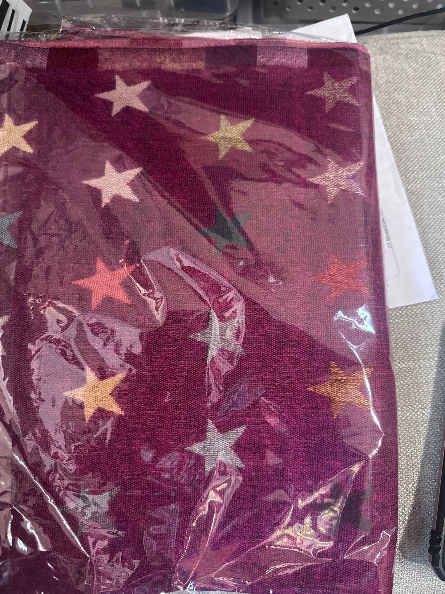 Red Small Star Scarf