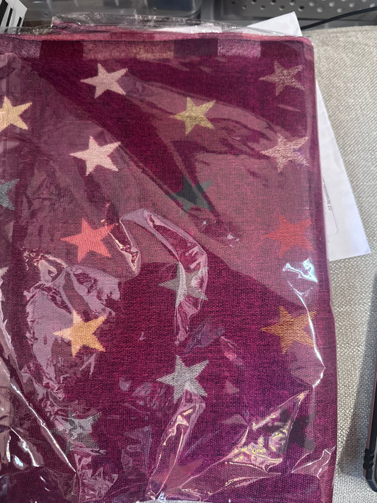 Red Small Star Scarf