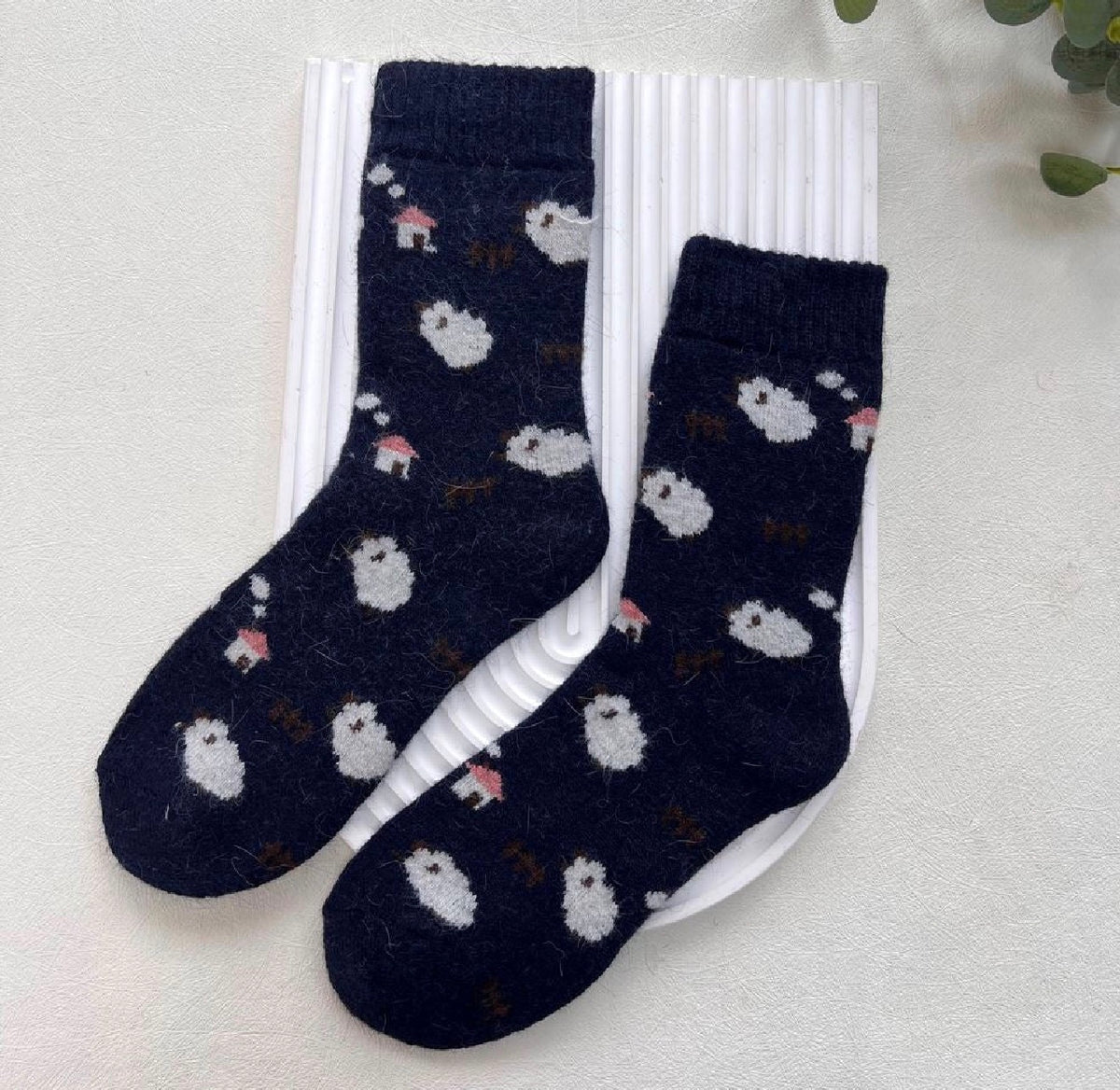 Sheep Wool Blend Socks
