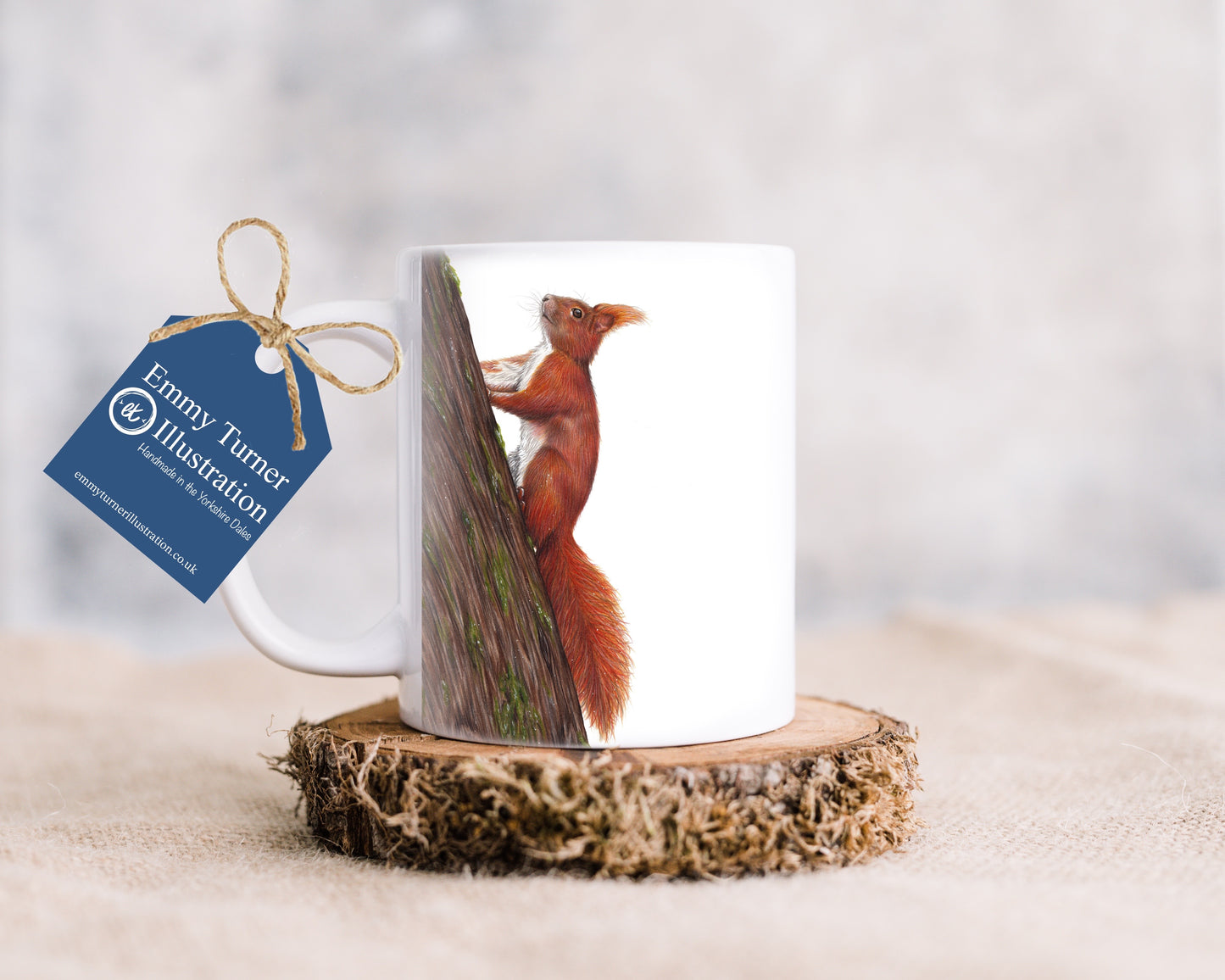 Red Squirrel Mug