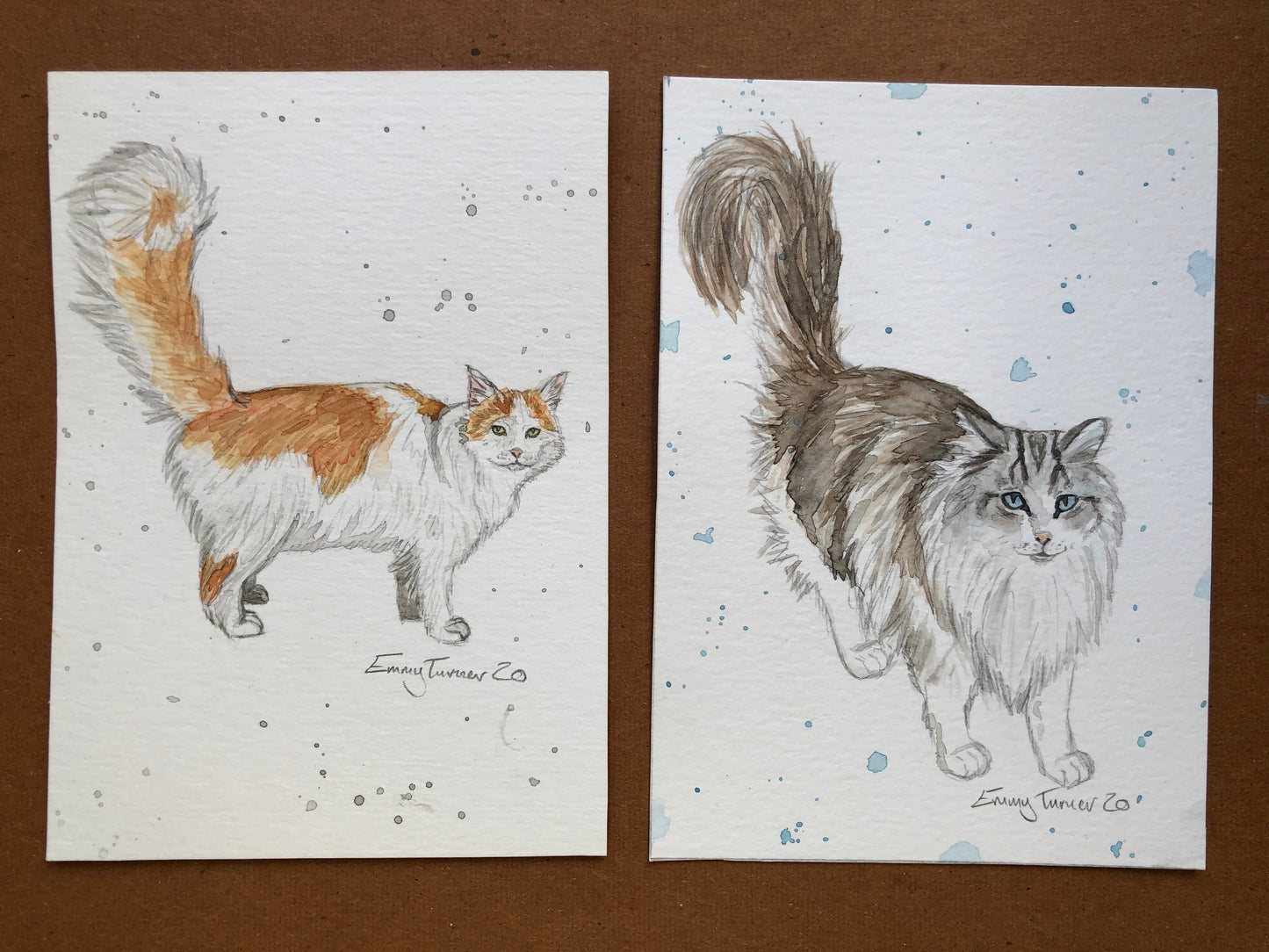 A6 Watercolour Portrait Offer