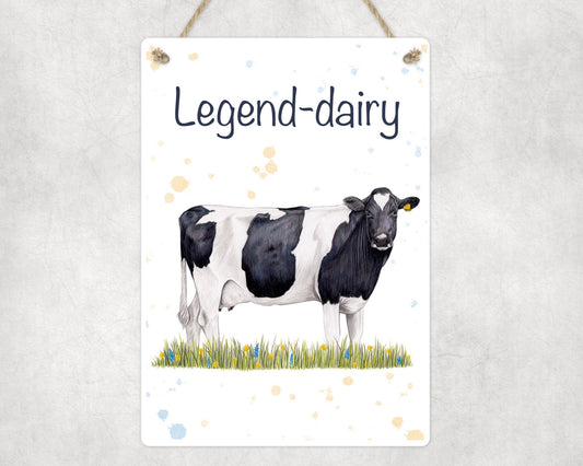 Legend-dairy Hanging Sign