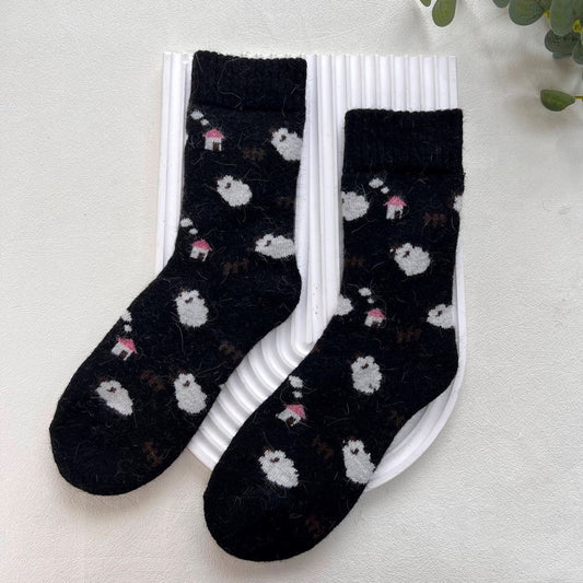 Black Sheep Wool Blend Socks