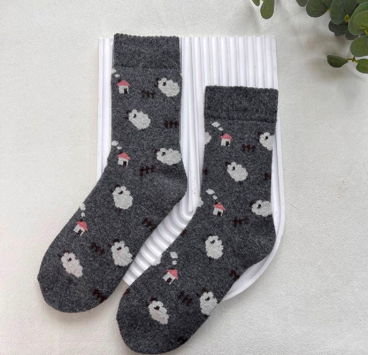 Sheep Wool Blend Socks