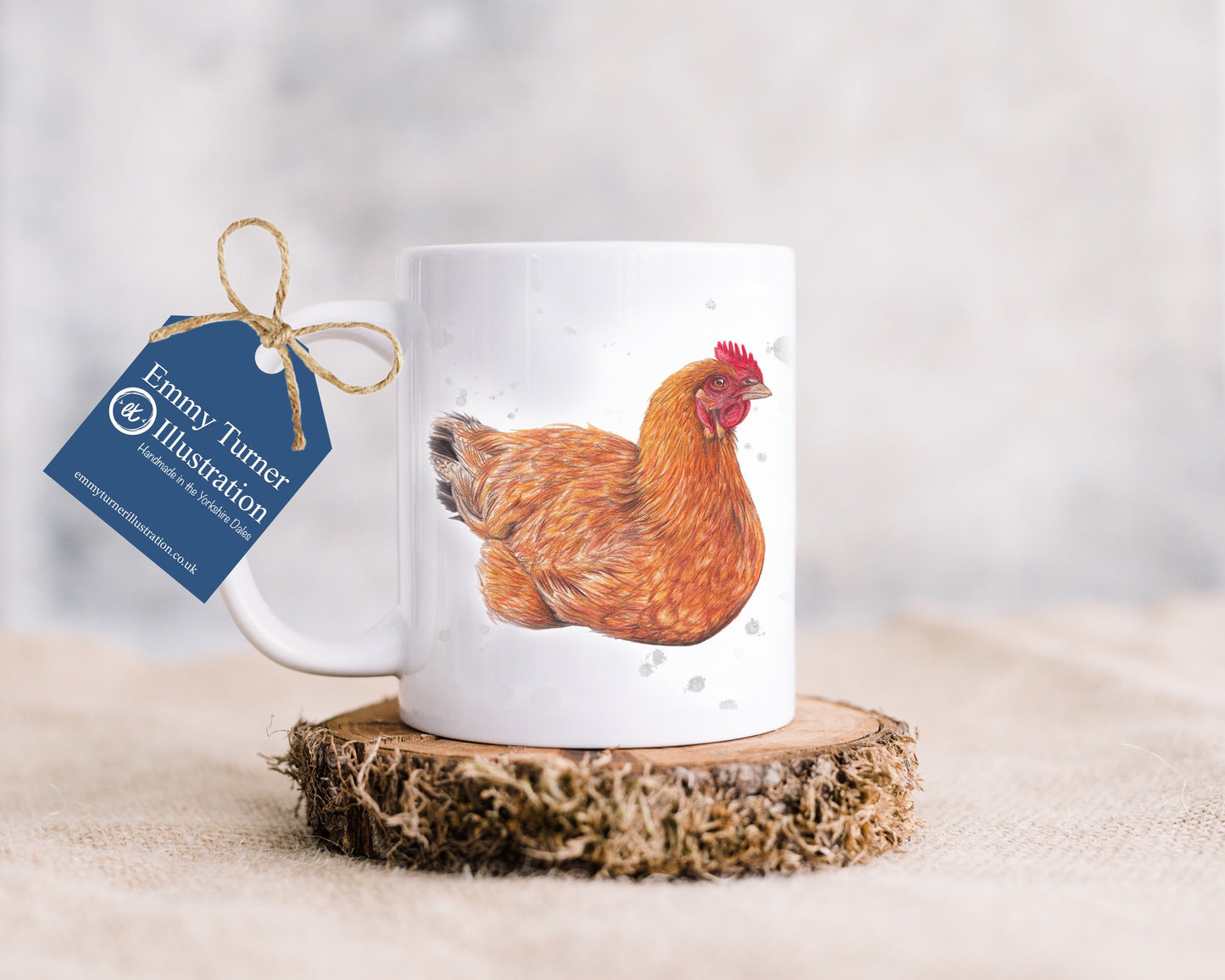 Farm Friends Hen Mug