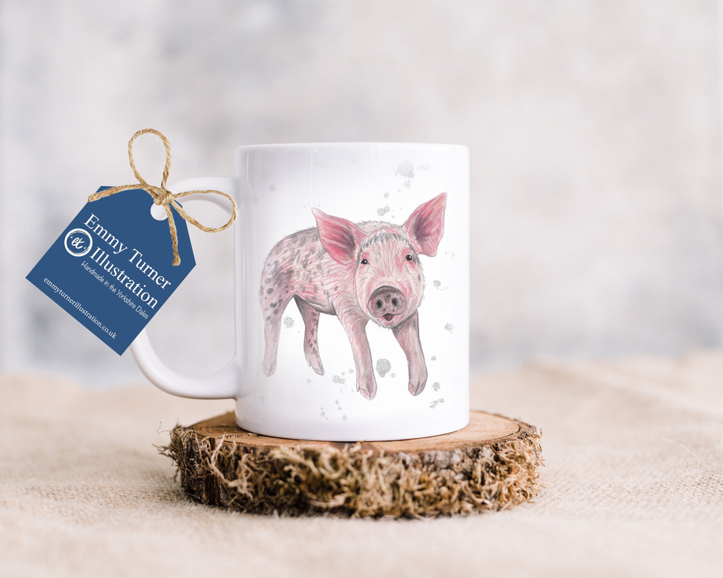 Farm Friends Pig Mug