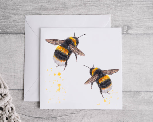 Bee Greetings Card