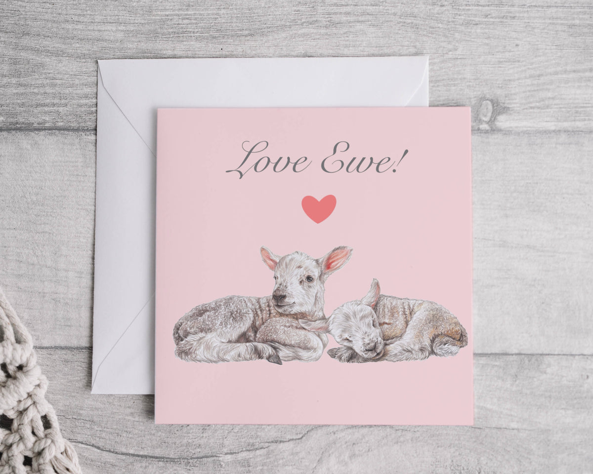 Love Ewe Card