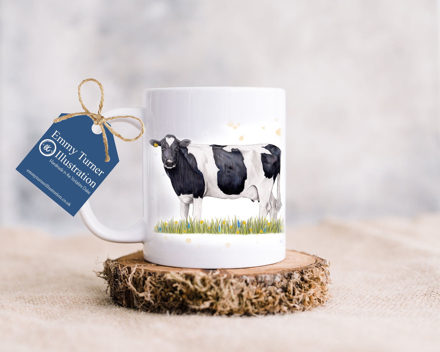 Holstein Cow Mug