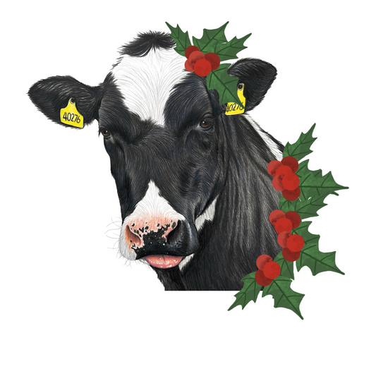PREORDER Holstein Christmas Decoration