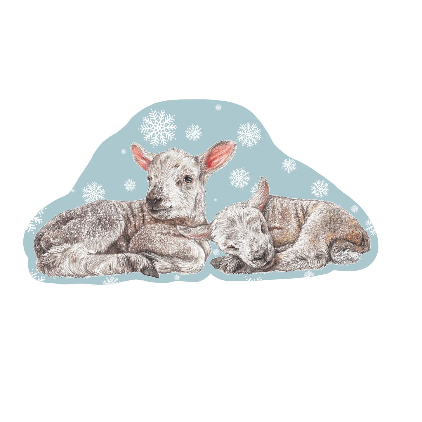 PREORDER Lambs Christmas Decoration