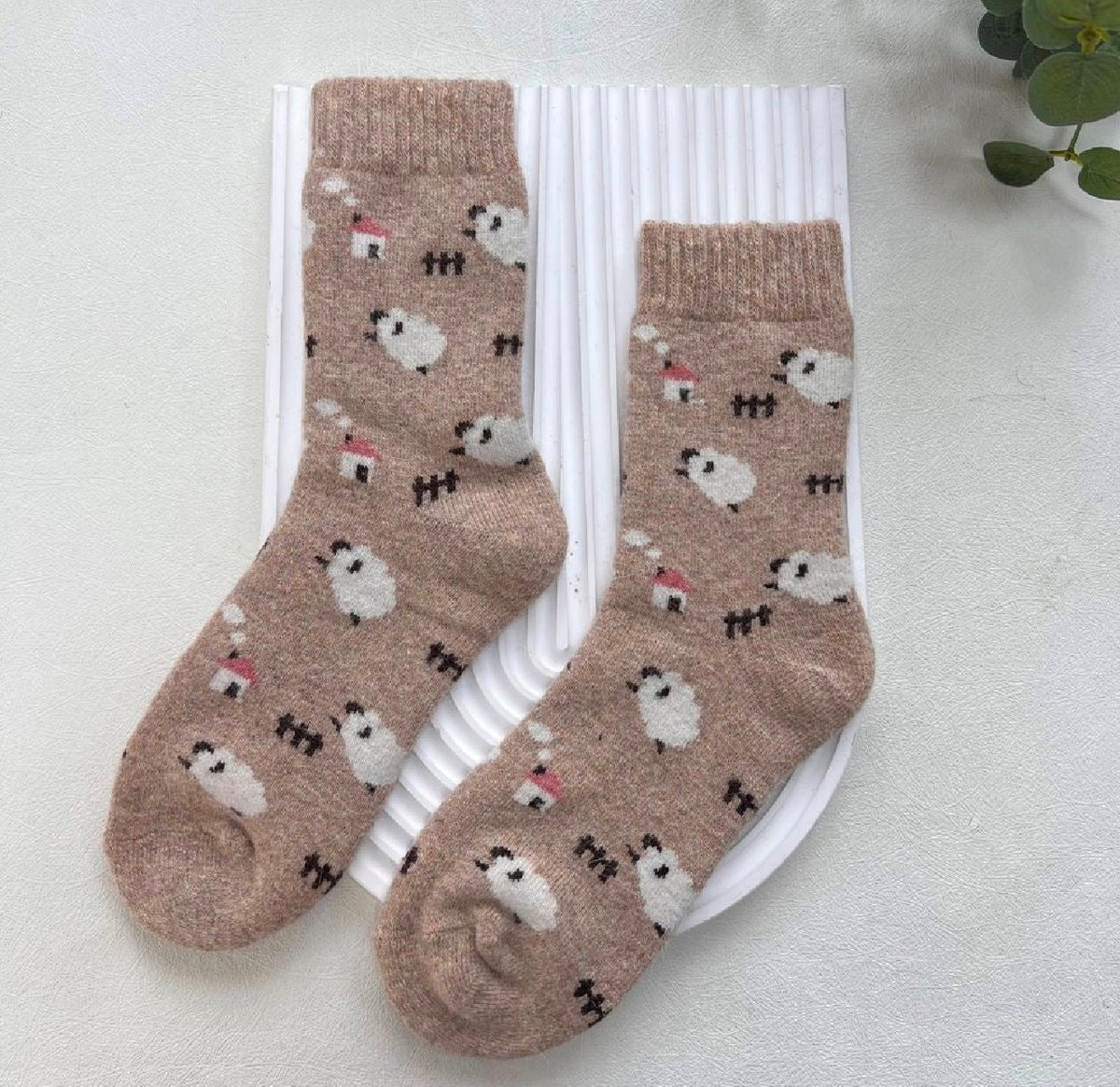 Sheep Wool Blend Socks