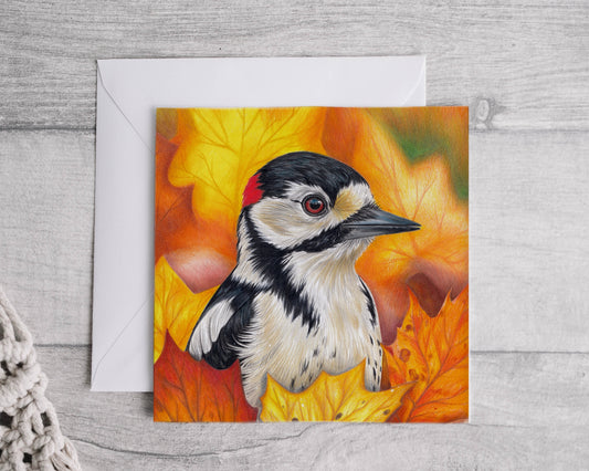 Preorder- woodpecker card