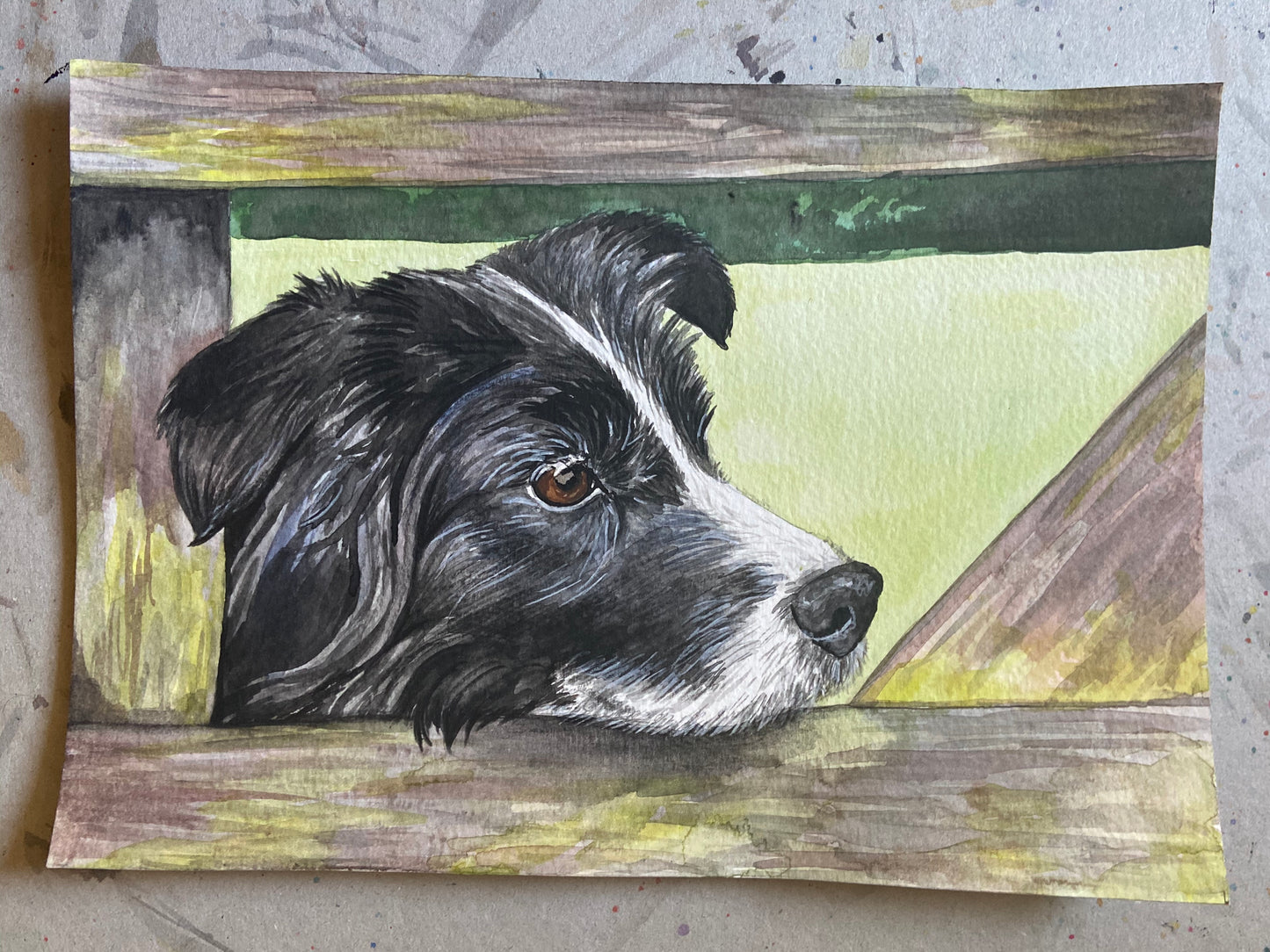 A5 Watercolour Portrait Offer