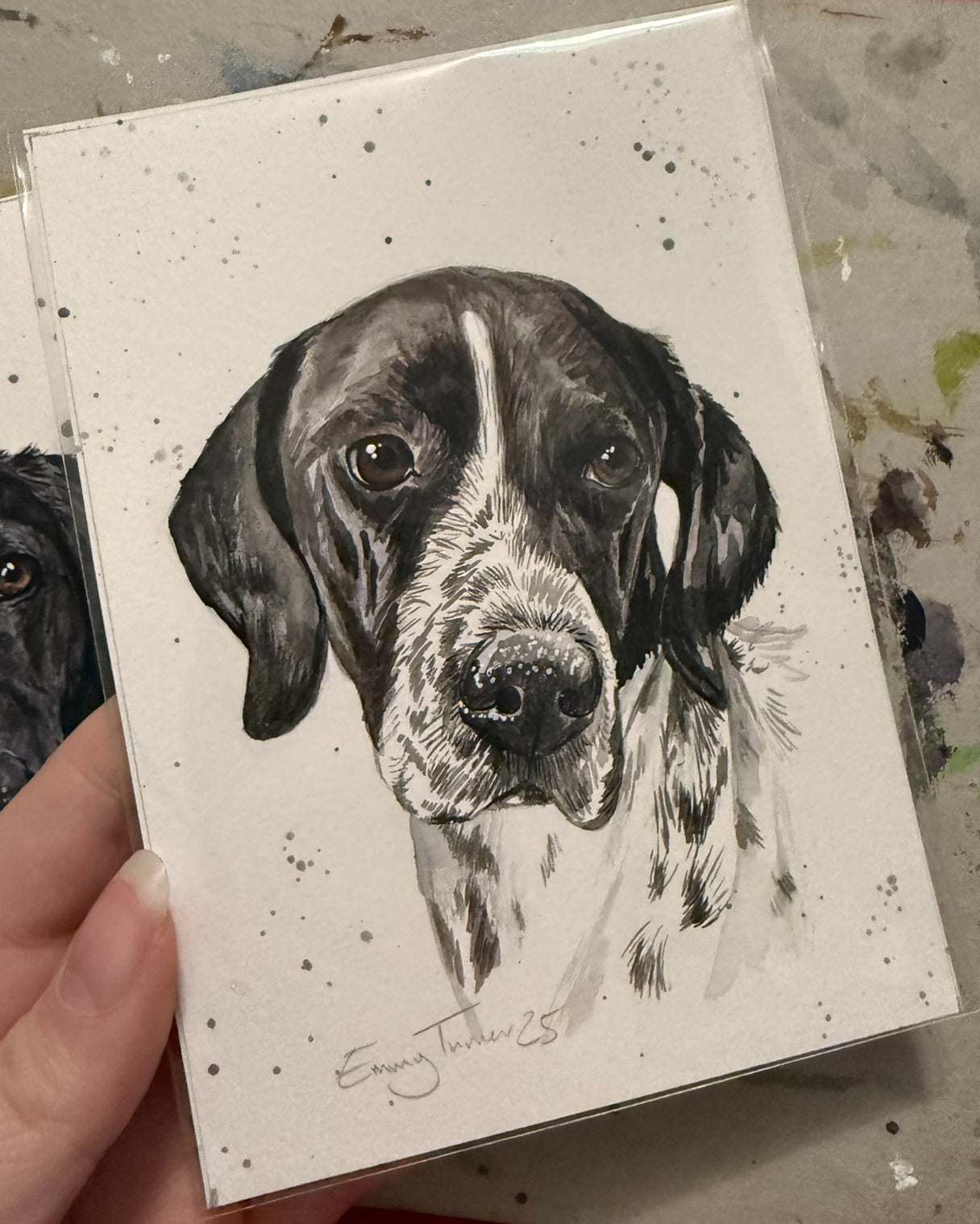 A6 Watercolour Portrait Offer
