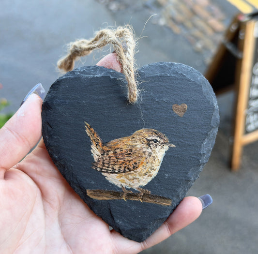 Wren Slate Heart