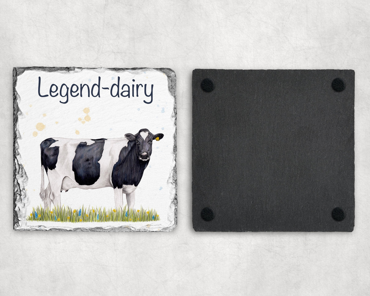 Preorder - Legend-dairy Slate Coaster