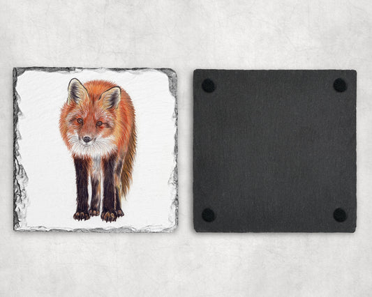 Preorder - Fox Slate Coaster