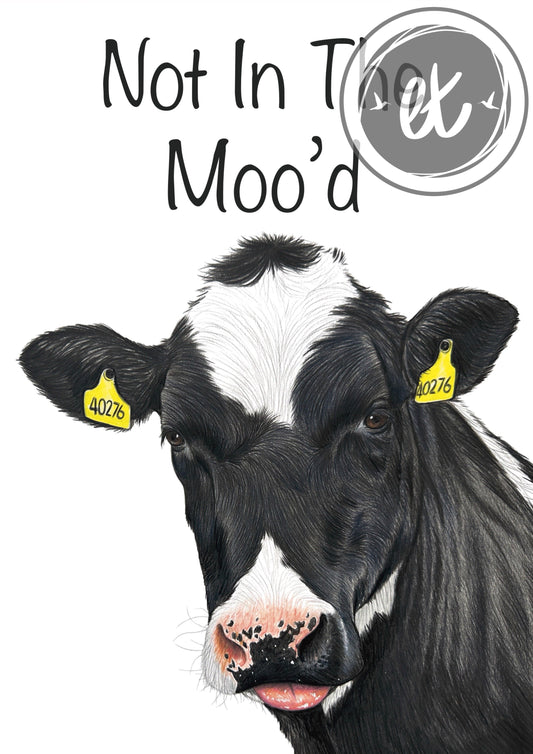 Not In The Mood Print