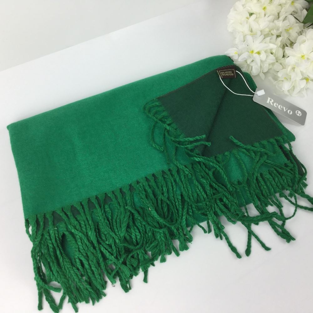 Scarf Green Reversible