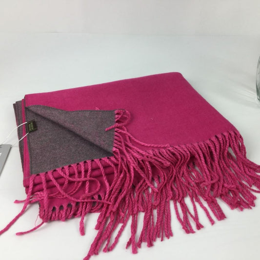 Scarf Pink and Grey Reversible